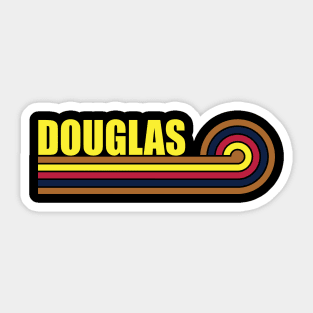 Douglas Arizona horizontal sunset 2 Sticker